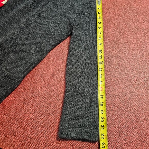 J.Crew Alpaca Blend Long Sweater Cardigan Coat Sz XS Charcoal Quiet Luxury - Picture 11 of 11